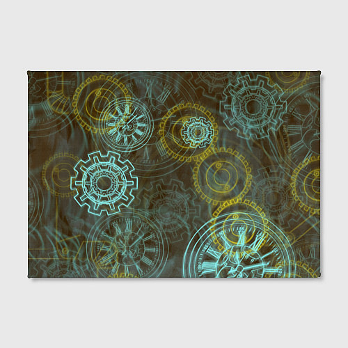 Картина прямоугольная Стимпанк механизм / 3D-принт – фото 2