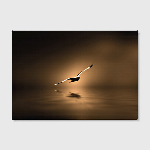 Картина прямоугольная Летящая птица / 3D-принт – фото 2