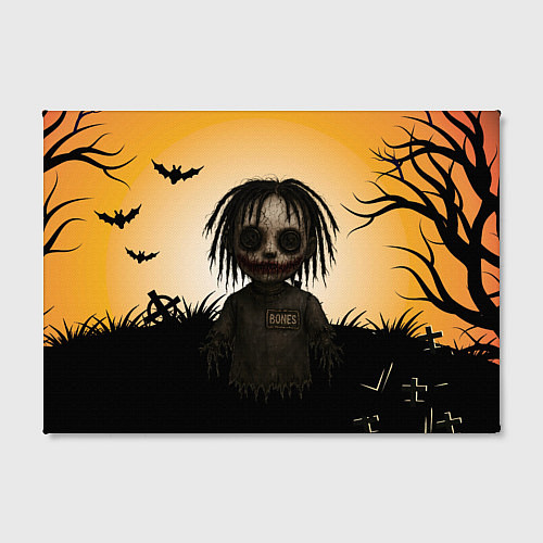 Картина прямоугольная Bones кукла Вуду / 3D-принт – фото 2