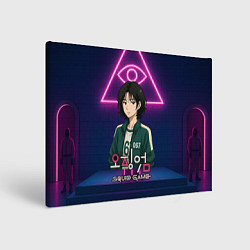 Холст прямоугольный Игрок 067 аниме стиль, цвет: 3D-принт