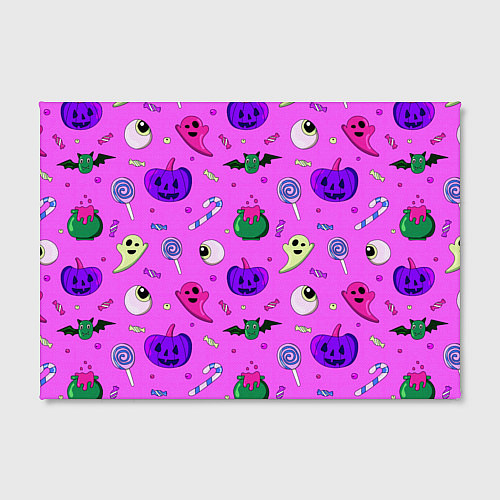 Картина прямоугольная Halloween pink / 3D-принт – фото 2