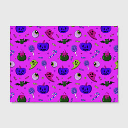 Холст прямоугольный Halloween pink, цвет: 3D-принт — фото 2