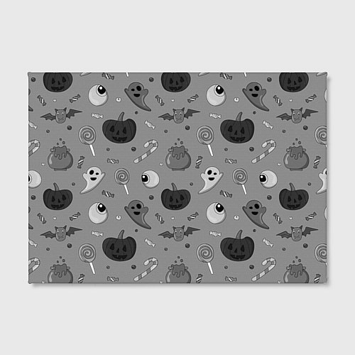 Картина прямоугольная Halloween grey / 3D-принт – фото 2