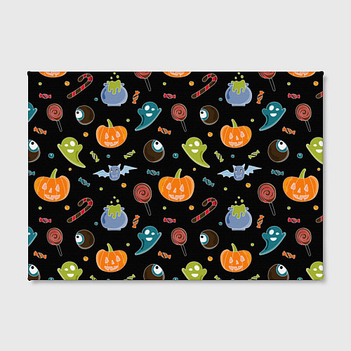 Картина прямоугольная Halloween black / 3D-принт – фото 2