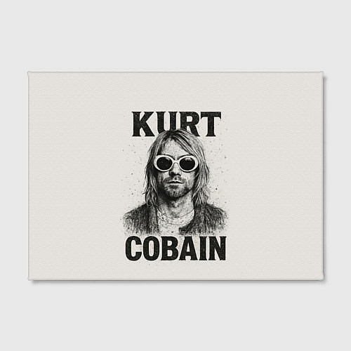Картина прямоугольная Kurt Cobain - grunge-art / 3D-принт – фото 2