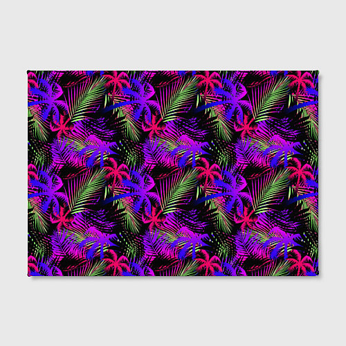 Картина прямоугольная Palm pink purple / 3D-принт – фото 2