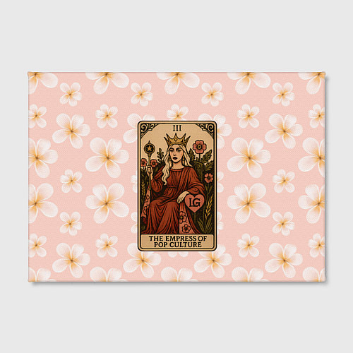 Картина прямоугольная Леди Гага в виде карты Таро / 3D-принт – фото 2