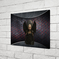 Холст прямоугольный Леди Гага в стиле вампирши, цвет: 3D-принт — фото 2