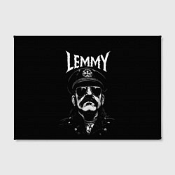 Холст прямоугольный Motorhead - lemmy, цвет: 3D-принт — фото 2