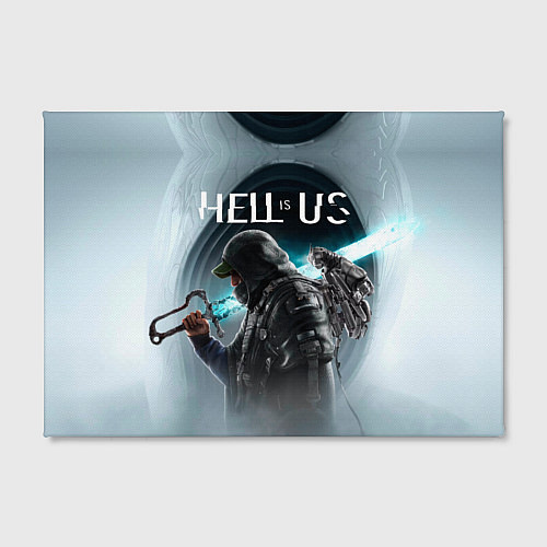 Картина прямоугольная Main hero Hell is us / 3D-принт – фото 2