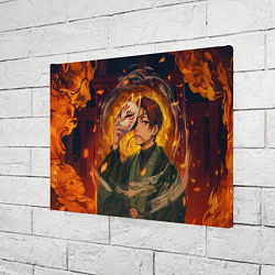 Холст прямоугольный Хаято Суо - Ветролом, цвет: 3D-принт — фото 2