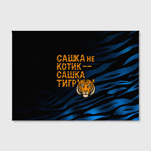 Картина прямоугольная Сашка не котик Сашка тигр / 3D-принт – фото 2