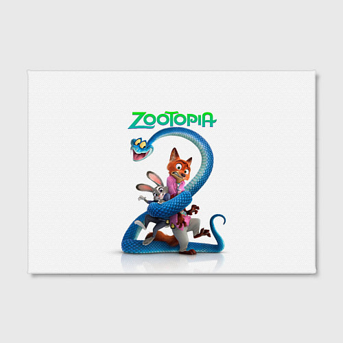 Картина прямоугольная Главные герои Зверополис 2 / 3D-принт – фото 2