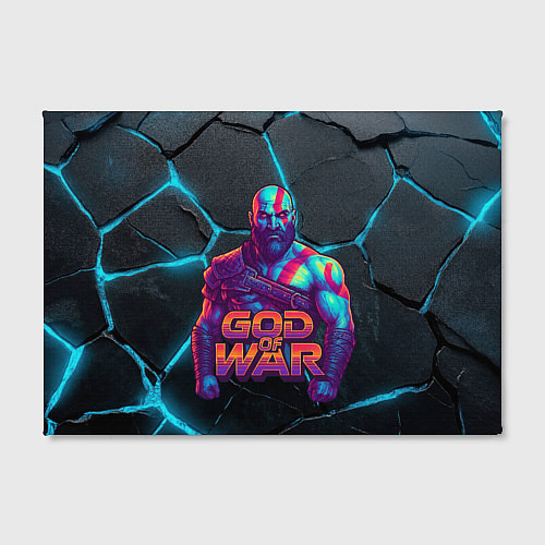 Картина прямоугольная Кратос God of war / 3D-принт – фото 2