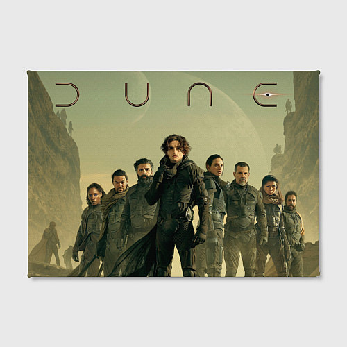 Картина прямоугольная Главные герои Dune part one / 3D-принт – фото 2