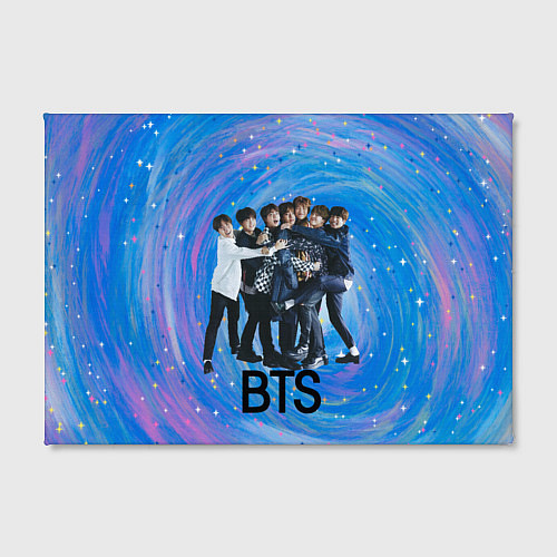 Картина прямоугольная BTS все вместе / 3D-принт – фото 2