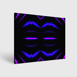 Холст прямоугольный Color multicoloured neon, цвет: 3D-принт