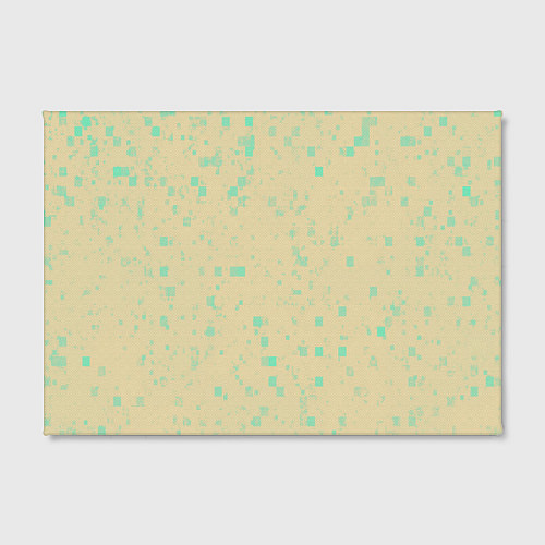 Картина прямоугольная Color beige turquoise / 3D-принт – фото 2