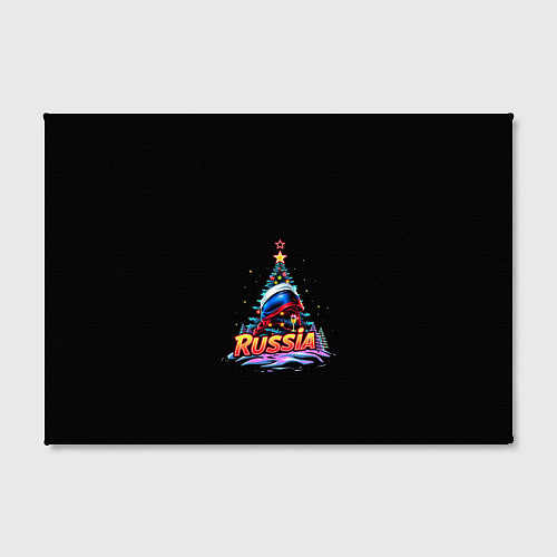 Картина прямоугольная Ёлка компания / 3D-принт – фото 2