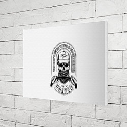 Холст прямоугольный Водитель грузовика, цвет: 3D-принт — фото 2