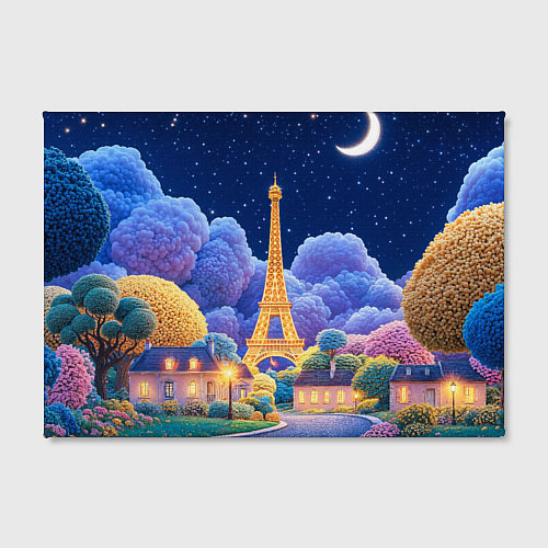 Картина прямоугольная Eiffel tower / 3D-принт – фото 2