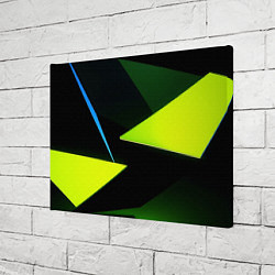 Холст прямоугольный Geometric shapes, цвет: 3D-принт — фото 2