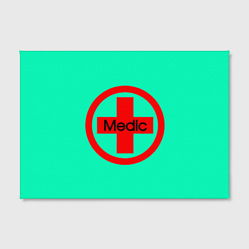Картина прямоугольная Medic / 3D-принт – фото 2