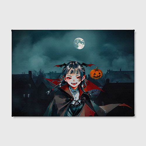 Картина прямоугольная Вампирша МаоМао - Монолог Фармацевта аниме Хэллоуи / 3D-принт – фото 2
