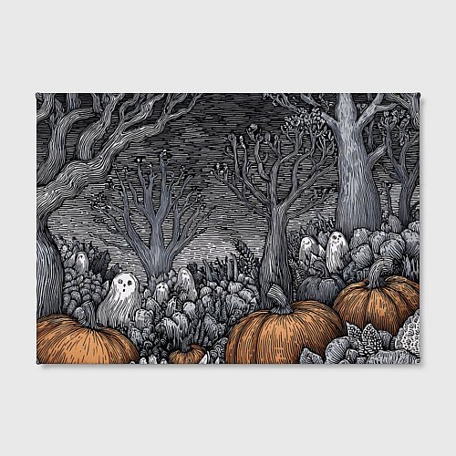Картина прямоугольная Осенние шалости духов / 3D-принт – фото 2