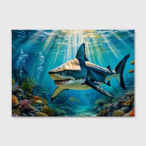 Картина прямоугольная Хищник кораллового рифа / 3D-принт – фото 2