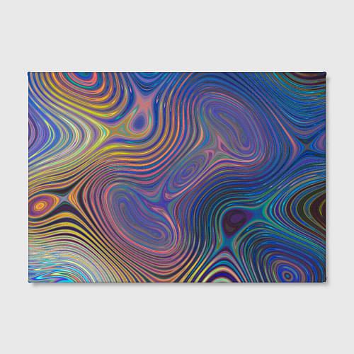 Картина прямоугольная Абстрактная рябь / 3D-принт – фото 2