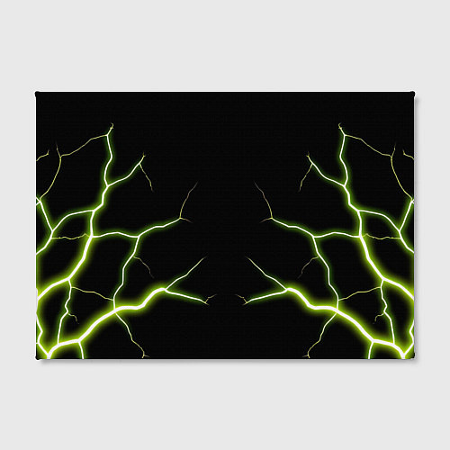 Картина прямоугольная Color green black / 3D-принт – фото 2