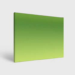 Холст прямоугольный Color green yellow, цвет: 3D-принт