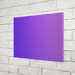 Холст прямоугольный The color is purple, цвет: 3D-принт — фото 2