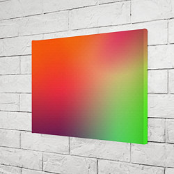 Холст прямоугольный Color multicolored, цвет: 3D-принт — фото 2