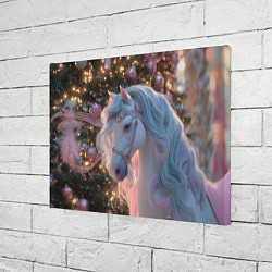 Холст прямоугольный Лошадь символ 2026 года, цвет: 3D-принт — фото 2