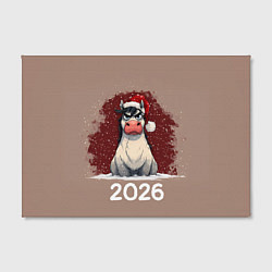 Холст прямоугольный Сердитая лошадка 2026, цвет: 3D-принт — фото 2