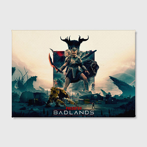 Картина прямоугольная Персонажи из Хищник планета смерти / 3D-принт – фото 2