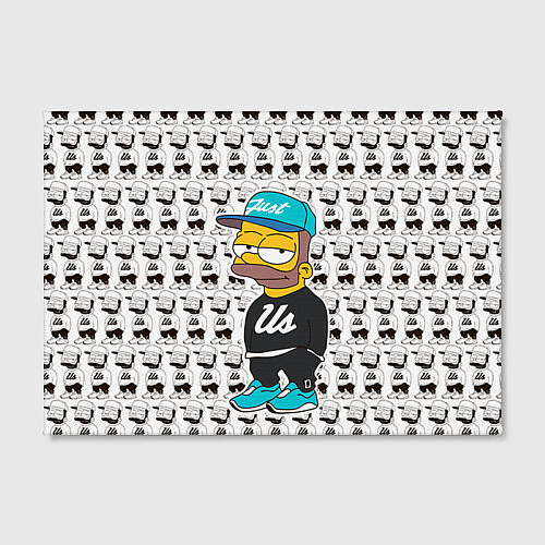 Картина прямоугольная Bart Just Us / 3D-принт – фото 2