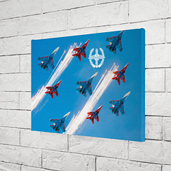 Холст прямоугольный Самолеты ВВС, цвет: 3D-принт — фото 2