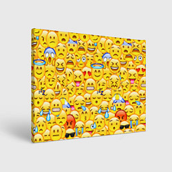 Картина прямоугольная Emoji