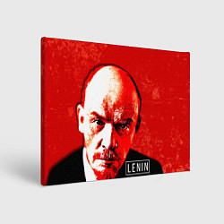 Холст прямоугольный Red Lenin, цвет: 3D-принт