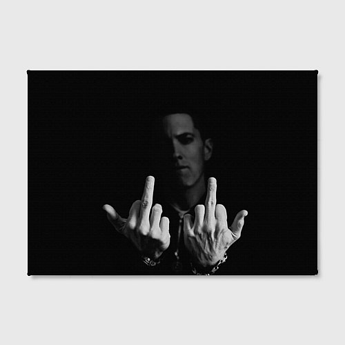 Картина прямоугольная Eminem Fuck / 3D-принт – фото 2