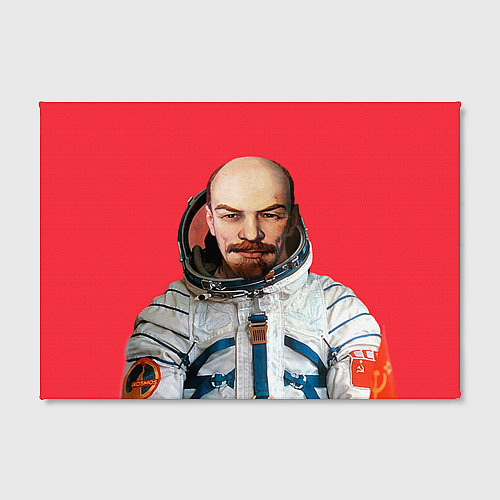 Картина прямоугольная Ленин космонавт / 3D-принт – фото 2