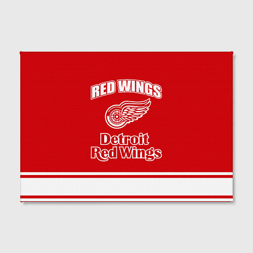 Картина прямоугольная Detroit red wings / 3D-принт – фото 2
