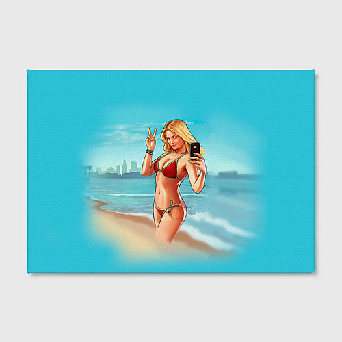 Картина прямоугольная GTA 5: Sea Girl / 3D-принт – фото 2