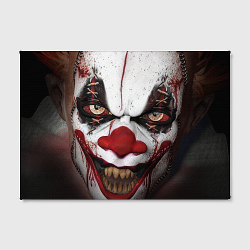 Картина прямоугольная Зомби клоун / 3D-принт – фото 2