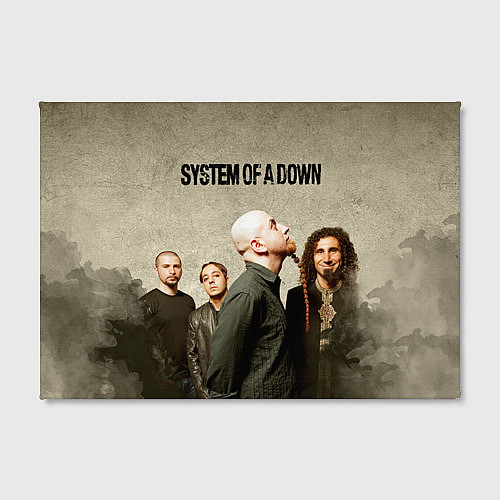 Картина прямоугольная System of a Down / 3D-принт – фото 2