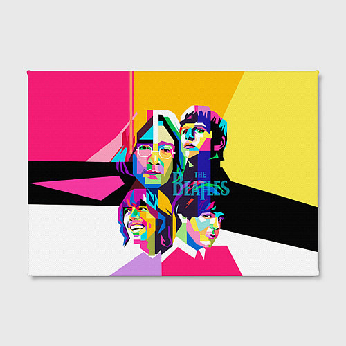 Картина прямоугольная The Beatles: Poly-art / 3D-принт – фото 2
