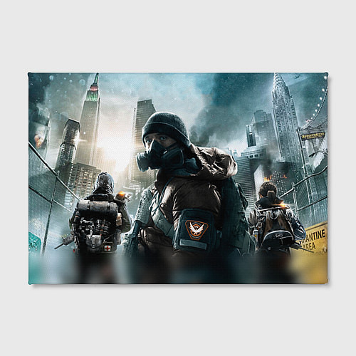 Картина прямоугольная Division 1 / 3D-принт – фото 2